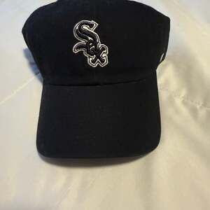 Chicago White Sox Black '47 Clean Up Adjustable Baseball Cap